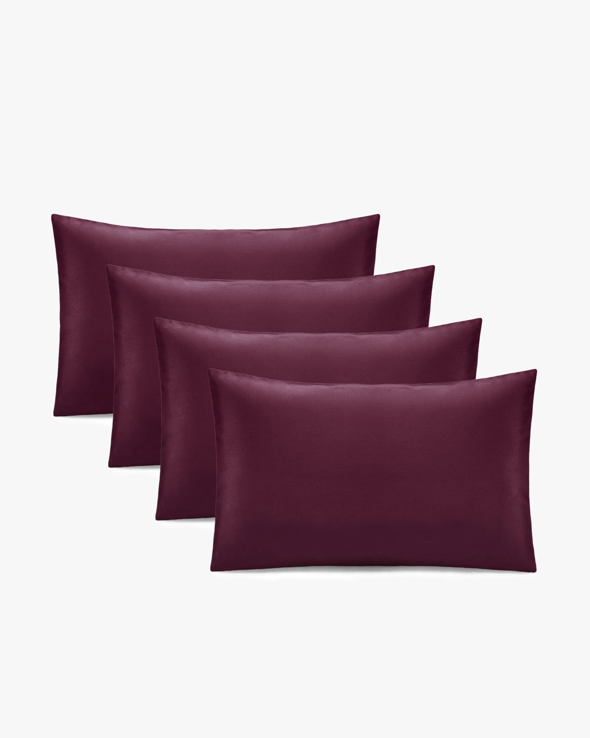 22MM Silk Pillowcases 4pcs - Zippered