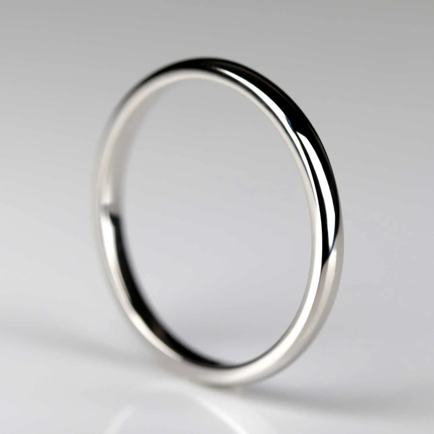 2mm Low-Dome Wedding Band