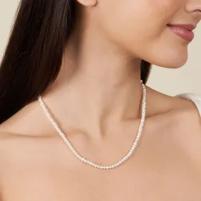 3.5-4.0 mm AA  Freshwater Pearl Necklace