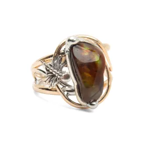 Agate, Fire - Ring