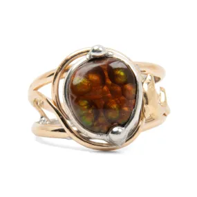 Agate, Fire - Ring