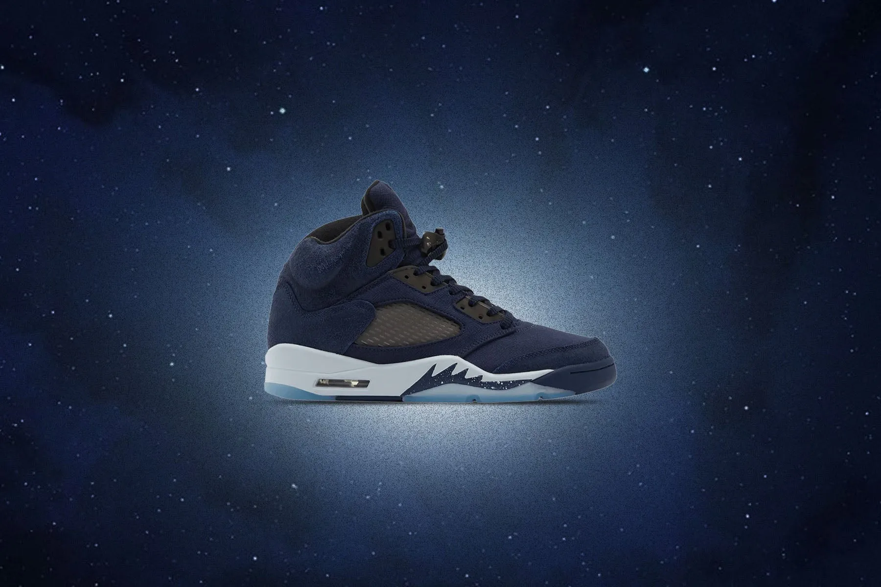 Air Jordan 5 Retro SE (PS) - Midnight Navy/Black/Football Grey