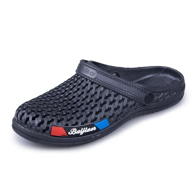 Antiskid Beach Summer Water Slip-On Croc Sandals for Men and Women