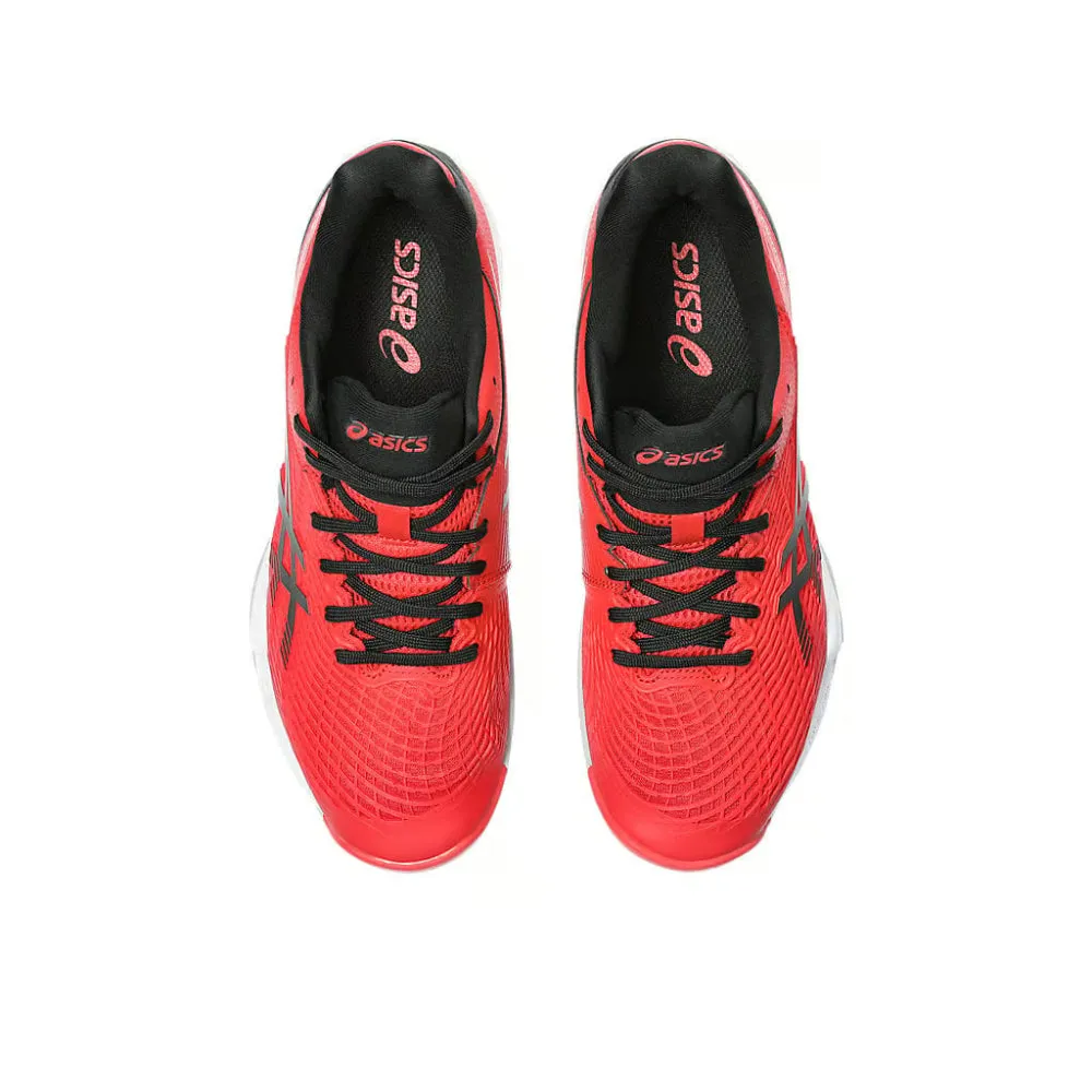 ASICS Men's Court Control FF 3 Badminton Shoe (Classic Red/Black)