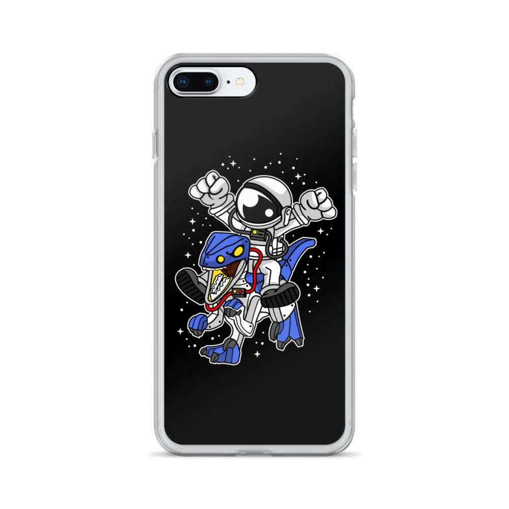 Astronaut | Robot Dinosaur | Pop Art | iPhone Case