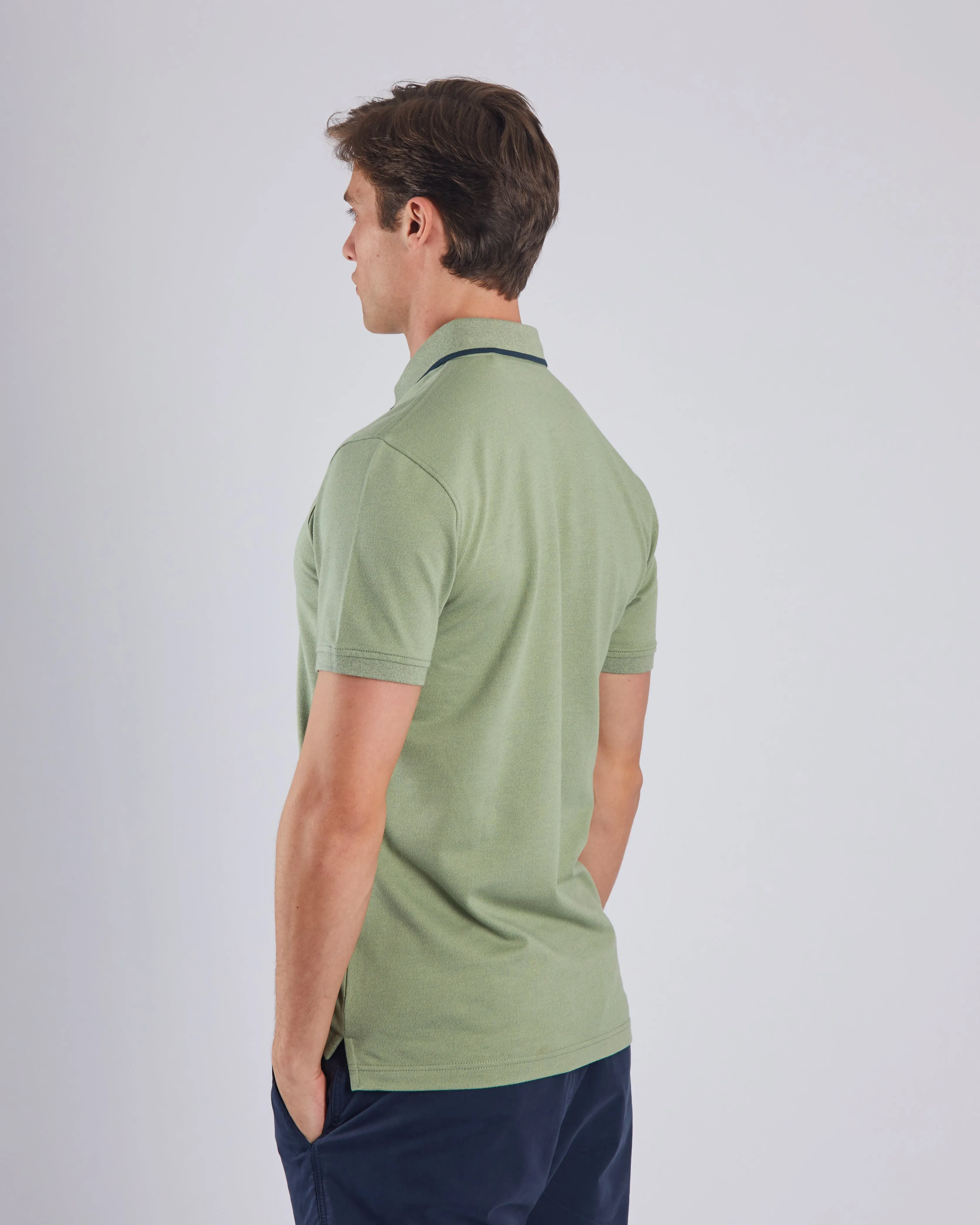 Axel Polo Sugarcane Green