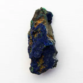 Azurite with Malachite