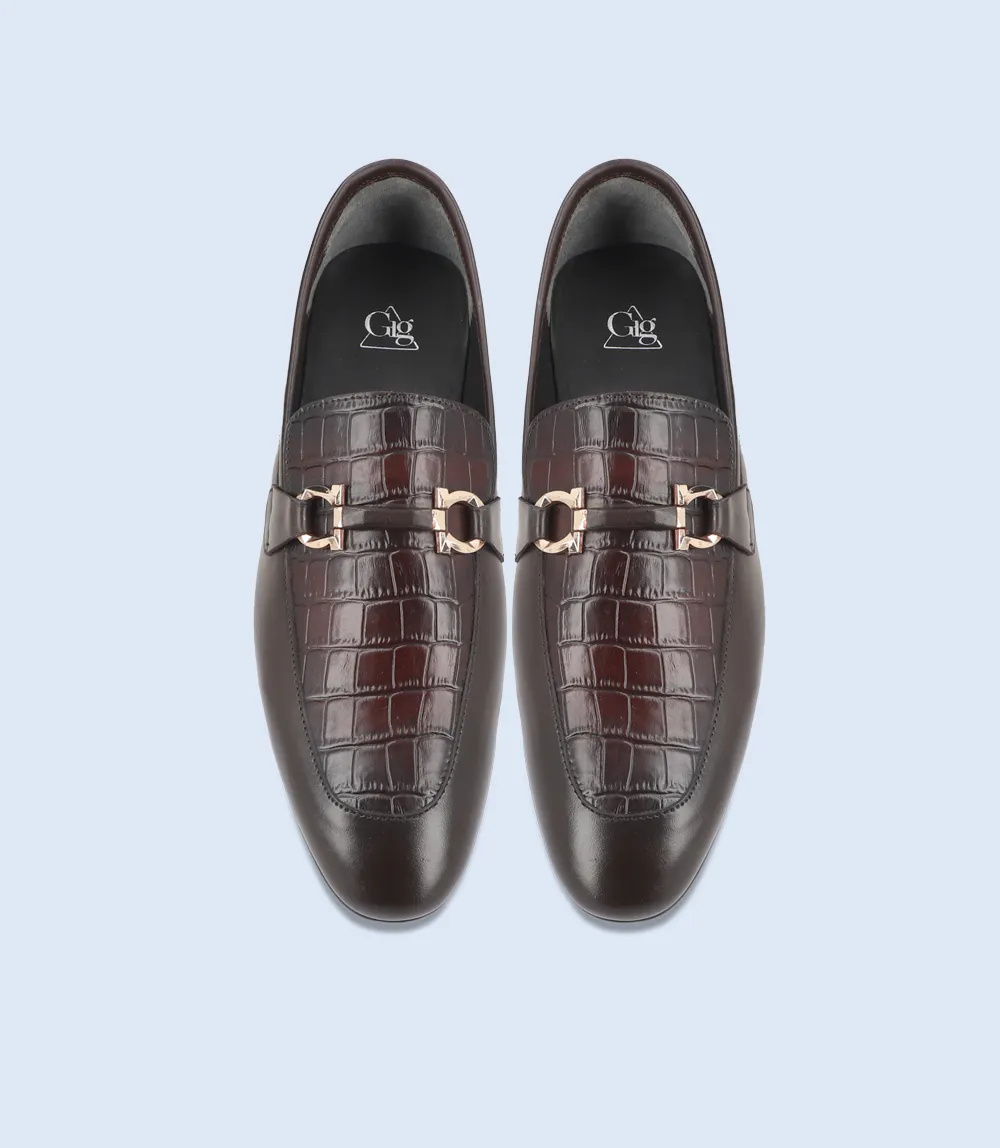 BM5191-Burgandy-Men Slip On