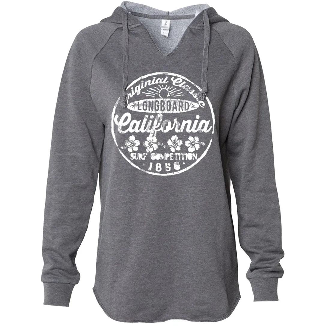 California Classic Surf Competition Women's Soft Hooded Pullover