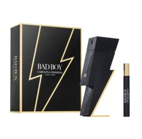 Carolina Herrera Bad Boy Set EDT 100ml   EDT 10ml for Men