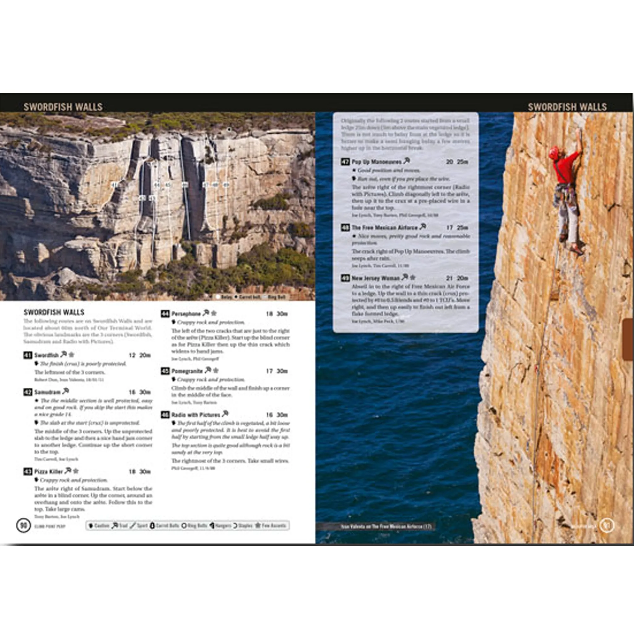 Climb Point Perp Climbing Guide Book