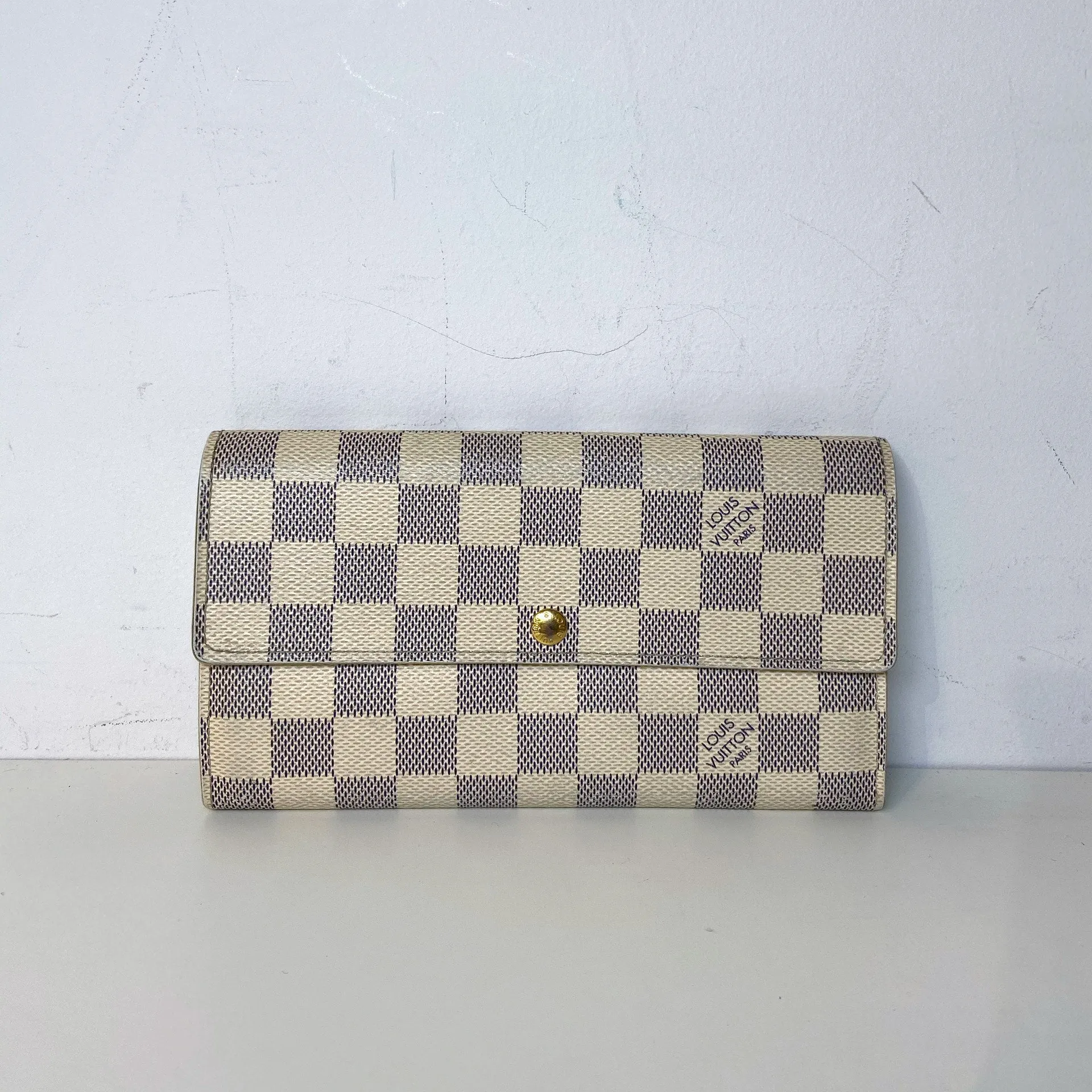 Damier Azur Sarah Wallet