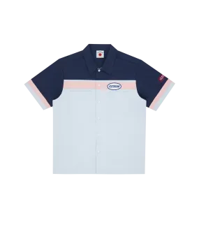 DINER SHIRT - BLUE/PINK