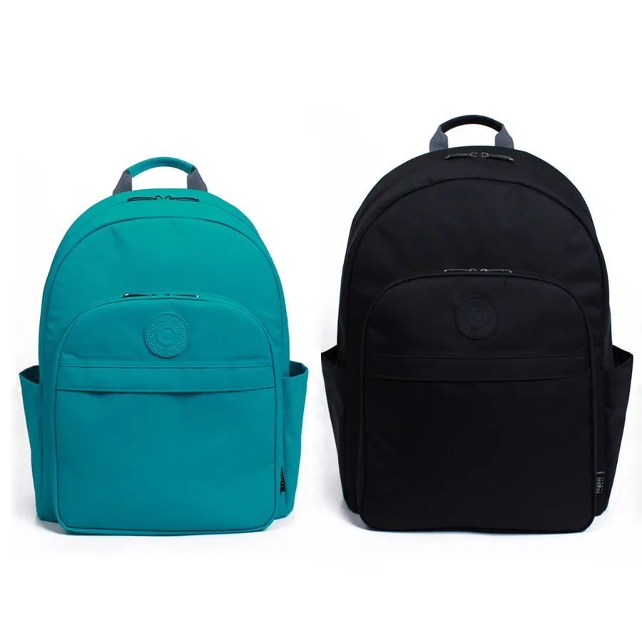 eco blue green backpack (kids)