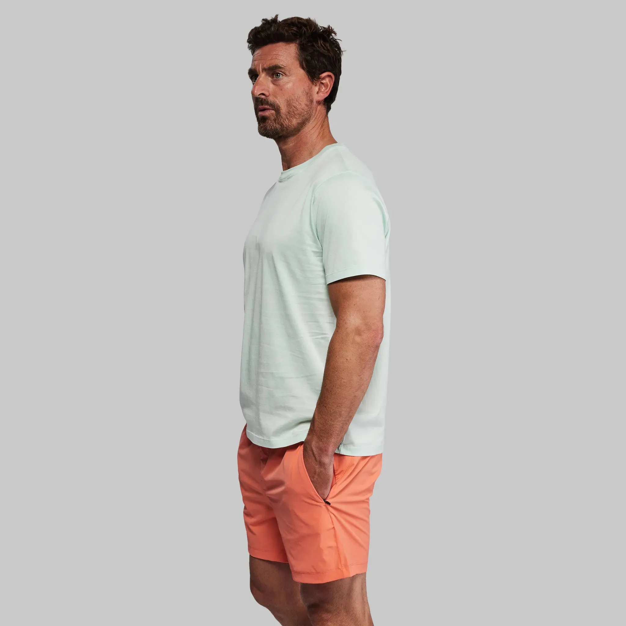 Equator Swim Shorts. Coral Pink edition