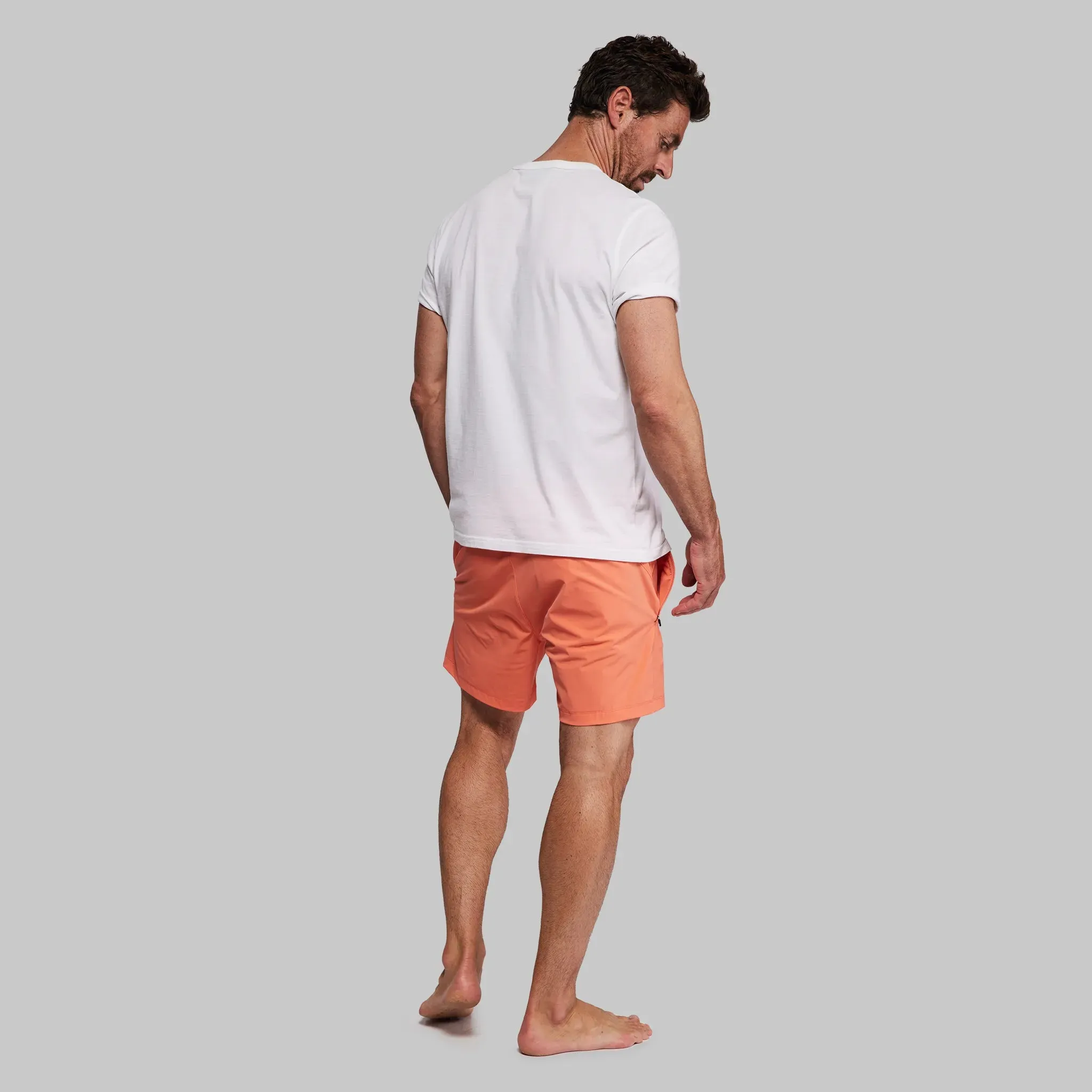 Equator Swim Shorts. Coral Pink edition