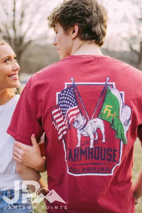 Farmhouse Fall Rush Bulldog Tee