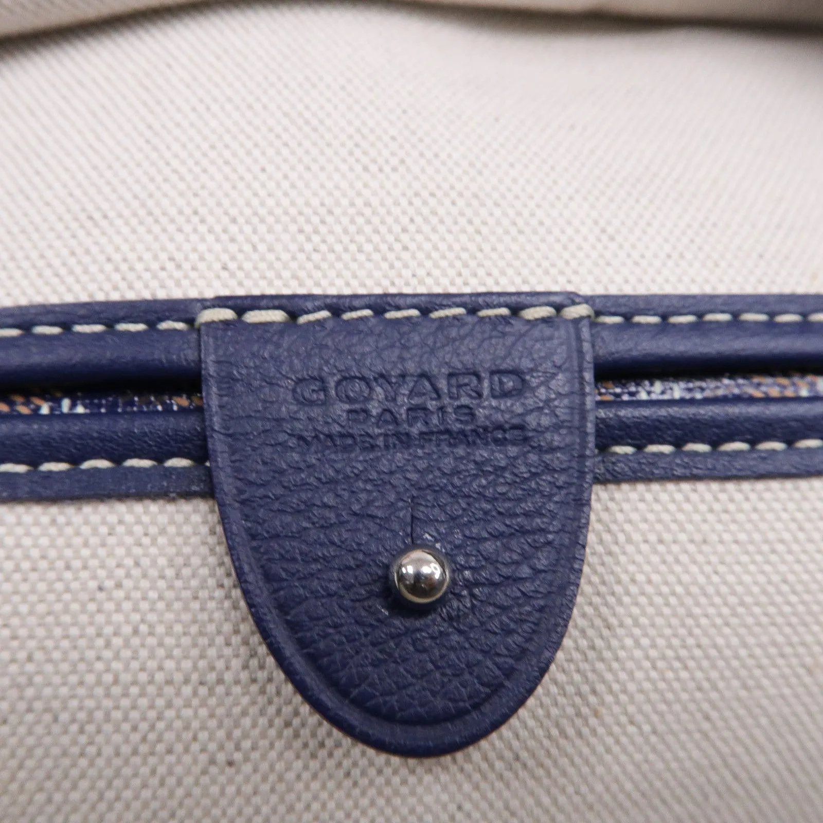 Goyard Artois MM Tote Navy Blue