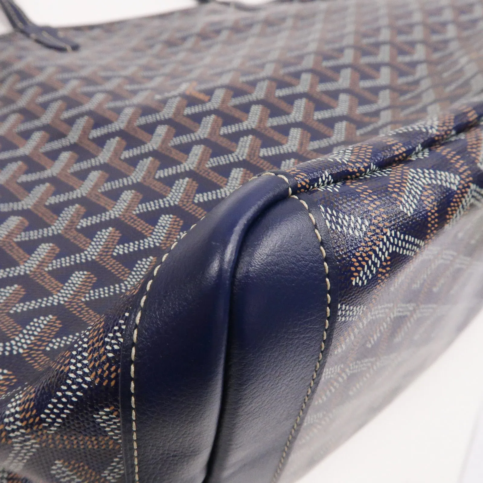 Goyard Artois MM Tote Navy Blue