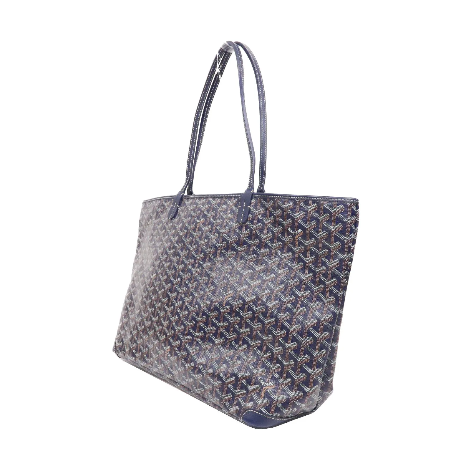 Goyard Artois MM Tote Navy Blue