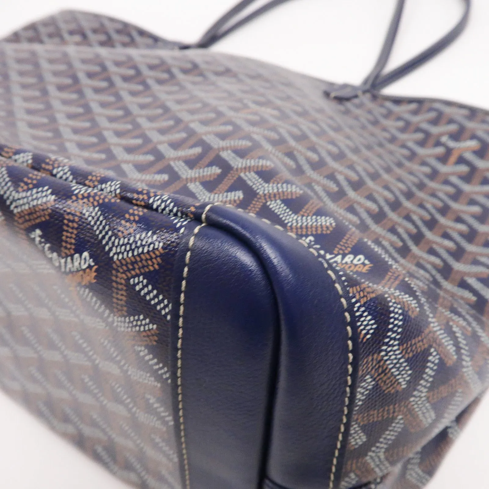 Goyard Artois MM Tote Navy Blue