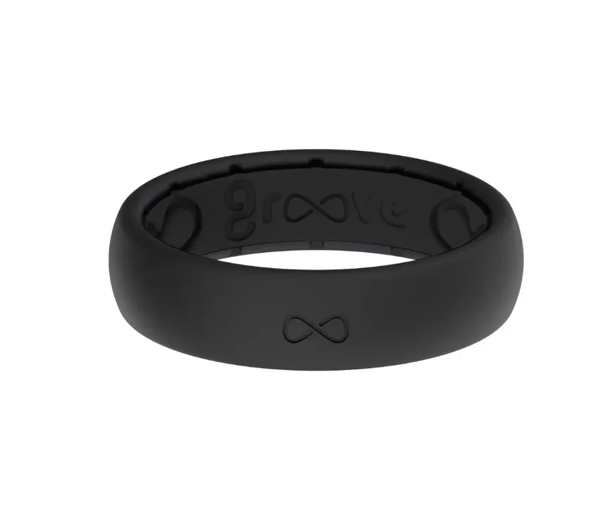 Groove Life Thin Ring Black