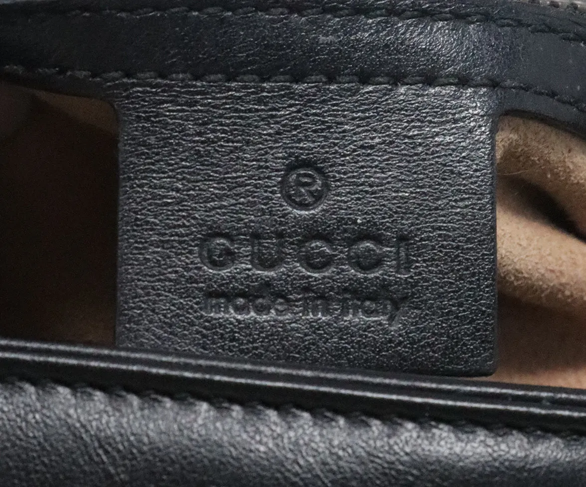 Gucci Black Quilted Leather Shoulder Bag