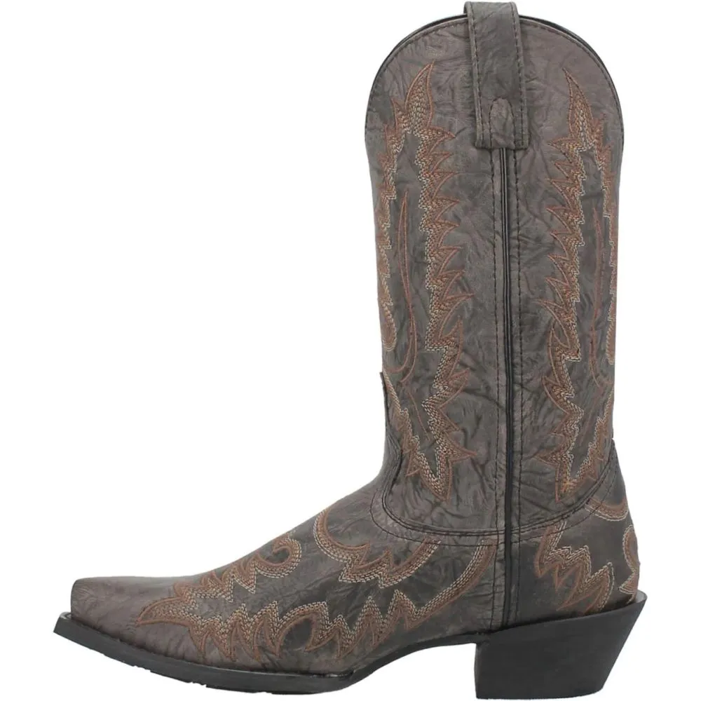 'Laredo' Men's 12 Kilpatrick Western Snip Toe - Grey