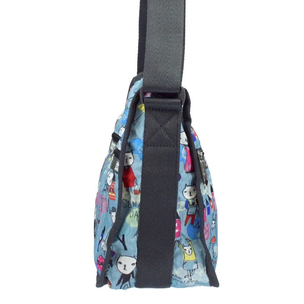 LeSportsac Printed Hiking Day Hobo Crossbody Bag