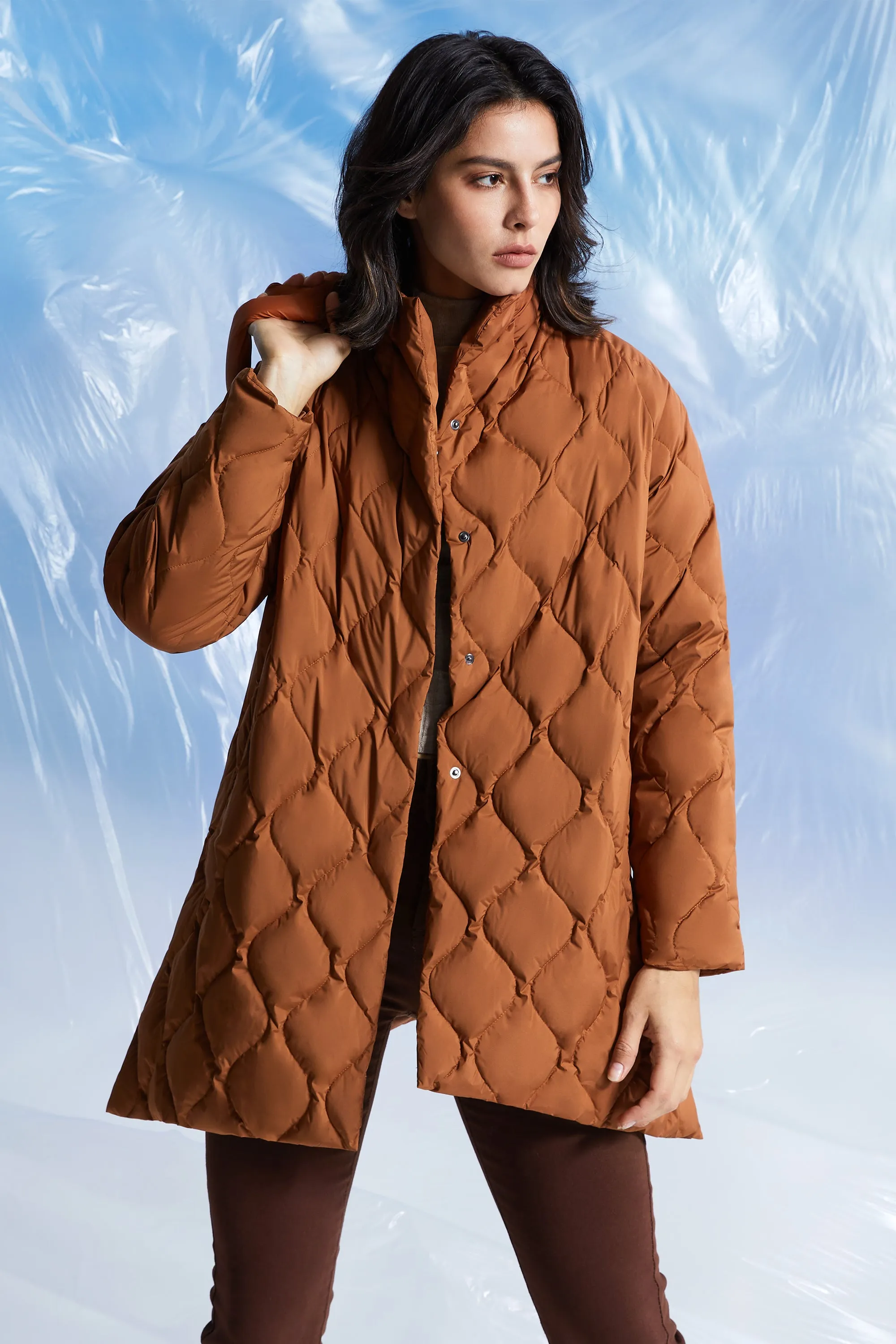 Lightweight Long-Sleeve Puffer Jacket