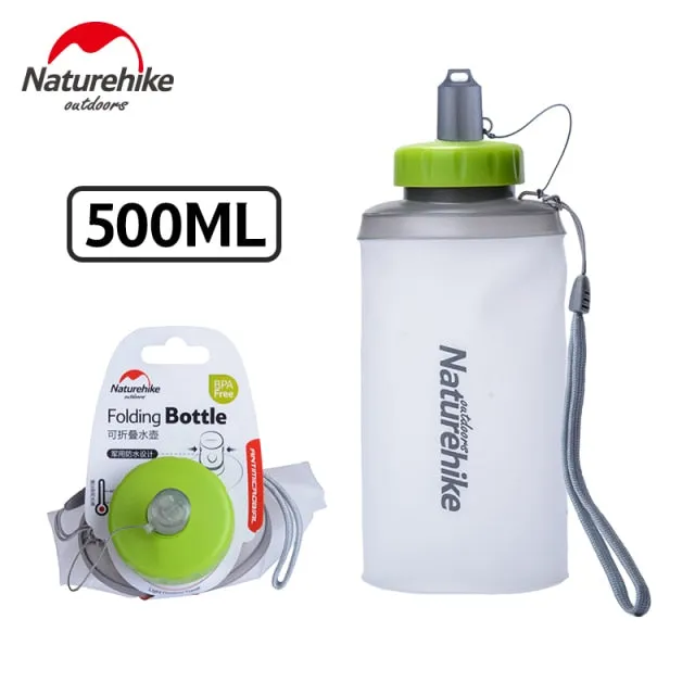 Naturehike Soft Flask Collapsible Water Bottle Folding Water Container Collapsible Water Reservoir Water Bladder Water Bag