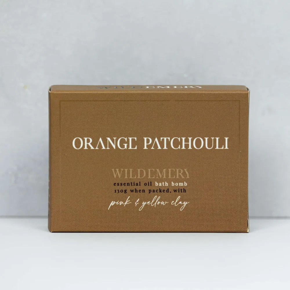 Orange Patchouli Bath Bomb