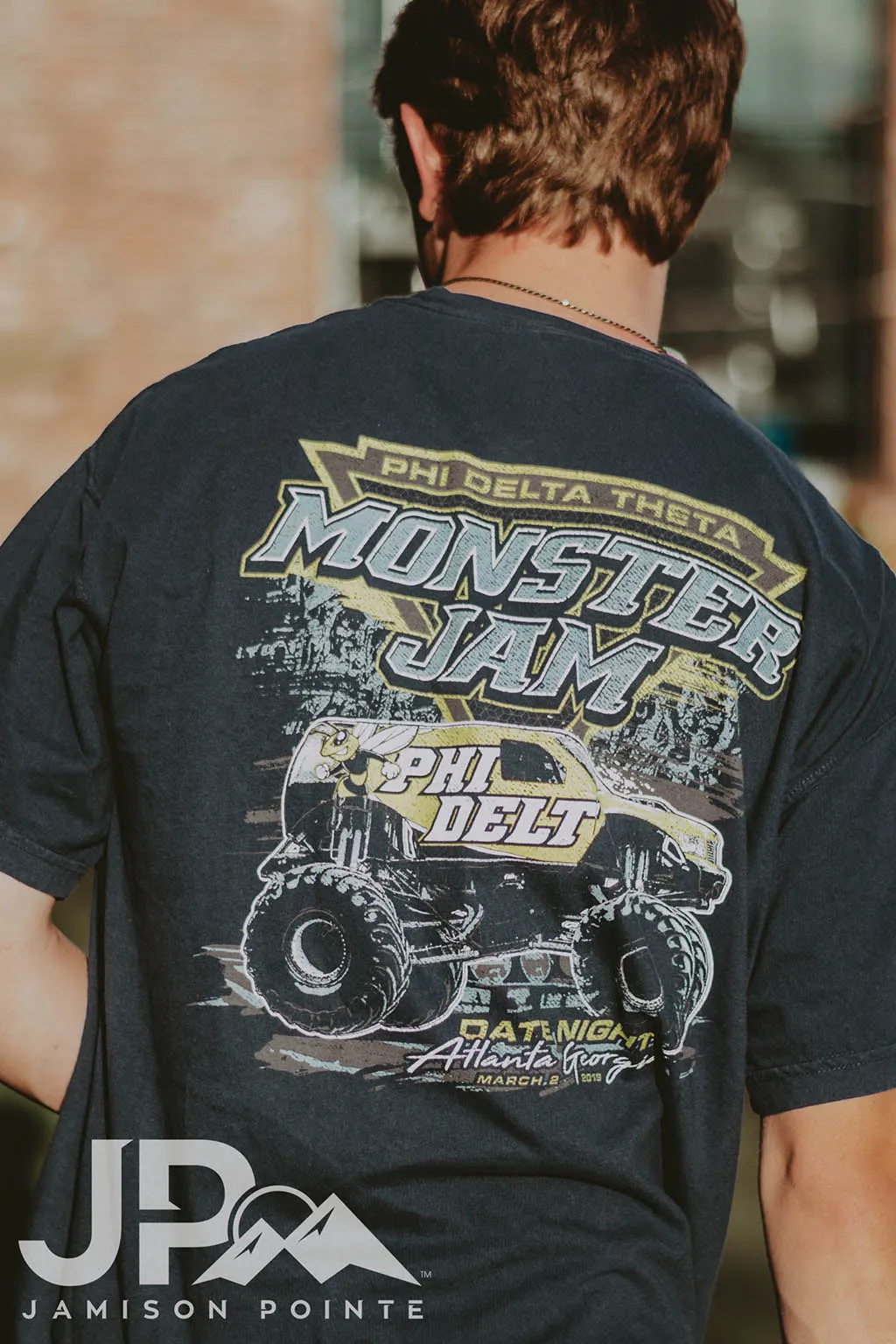 Phi Delta Theta Monster Jam Date Party Tee