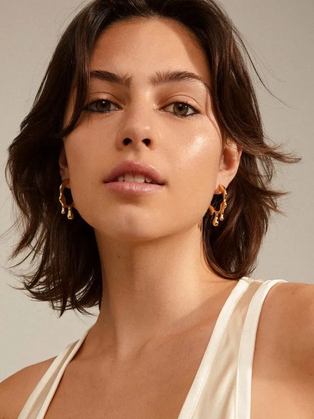 PILGRIM Alana Hoop Earrings