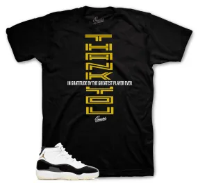 Retro 11 Gratitude DMP Thank You Shirt