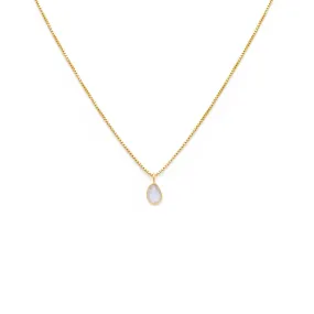 Sofia Slice Necklace | Moonstone