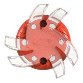 Softspikes Silver Tornado (Fast Twist 3.0) | Clear/Red