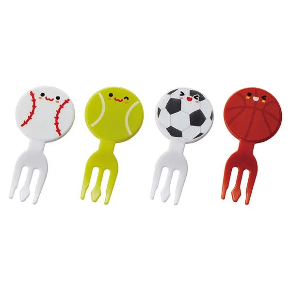 Sport Balls Food Forks