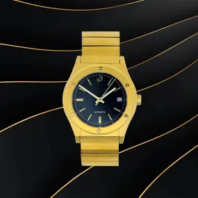 The Classic Gold 38mm Watch - Black