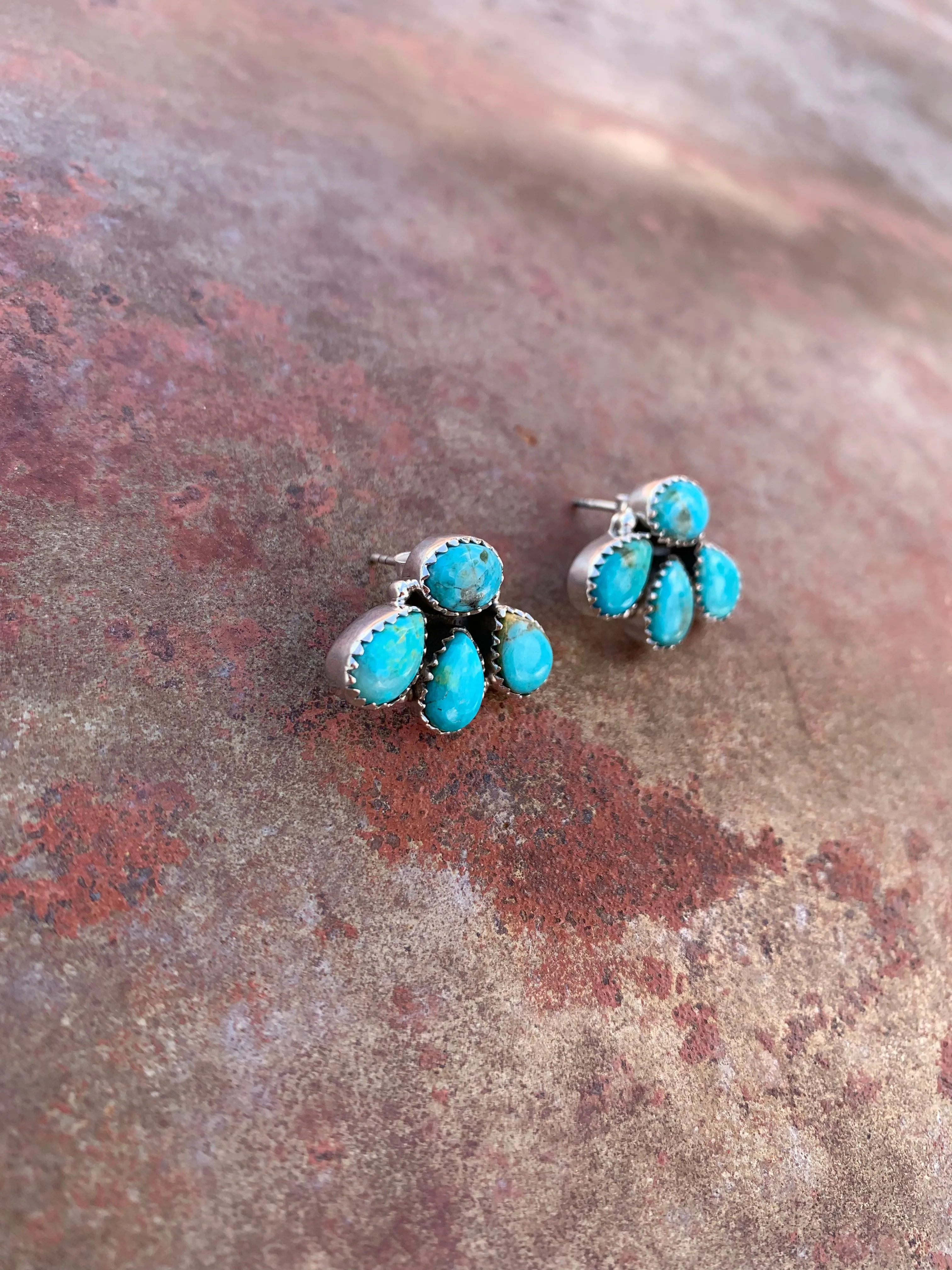 Turquoise Post earrings